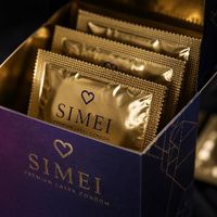 Boîte d'emballage personnalisée pour préservatifs, boîte rigide de luxe pour envoi postal aérien avec logo en feuille d'or, boîtes d'emballage en gros