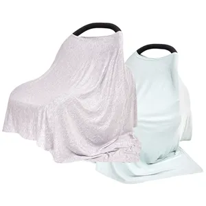Super Soft Rayon Stroller Cover Elastic Nursing Cover For Breastfeeding