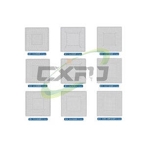 Xzz GTX RTX 1050/1060/2060/2070/2080/3060/3080ti Card đồ họa BGA reballing Stencil Intel/NVIDIA chip tin mẫu thép lưới - Product Image 1