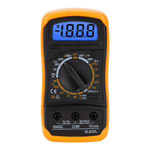 Multímetro Digital XL830L 600V 10A, Medición de Voltaje y Corriente CA/CC, Uso Profesional - Product Image 1