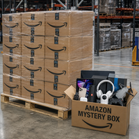 Pallets mystères en gros : Retours clients, surplus d'électronique (smartphones, tablettes, écouteurs) pour la revente en gros, stock disponible