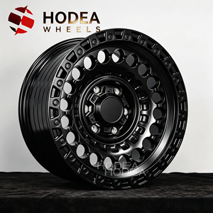 Rines Todoterreno Forjados Estilo Beadlock en Negro Mate de 17", 18" y 20" para Jeep Wrangler/Ford F150/Toyota Prado, Offset Negativo - Product Image 2