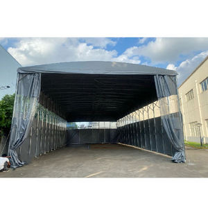 Tente pliable portable d'extérieur à pousser et tirer pour entrepôt de stockage ou abri de voiture - Product Image 4