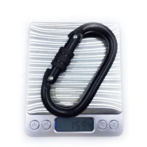 Promosi BT-244 OEM Baja Mendaki 22KN Warna-warni Tegangan Kualitas Tinggi Carabiner Batu Pengunci Murah dengan Kait Memanjat Sekrup - Product Image 5