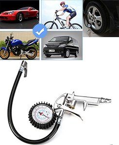 Attraente 220PSI Auto Auto Della Gomma Della Bicicletta Tester del Calibro di Pressione Dei <span class=keywords><strong>Pneumatici</strong></span> Pistola di Gonfiaggio - Product Image 6
