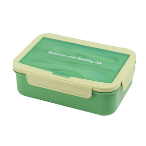 Portable <b>Lunch</b> <b>Box</b> Divided Bento <b>Box</b> 304 Stainless Steel Microwave Safe For Students Office Workers Adults - Product Image 5