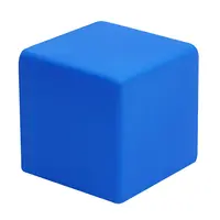 Hoge Kwaliteit Custom Logo Pu Foam Anti Stress Cube Dice Voor Promotie Geschenk