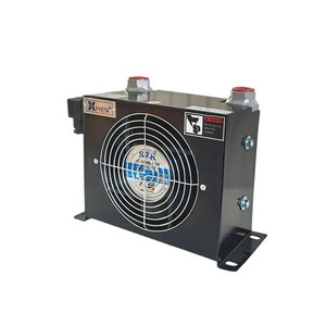 เครื่องทำความเย็นน้ำมันแบบระบายความร้อนด้วยอากาศ Magnolia รุ่น AW0607T 12V-24V 220V-380V ชุดจ่ายกำลังไฮดรอลิก ควบคุมอุณหภูมิสำหรับงานอุตสาหกรรม - Product Image 4