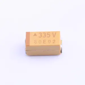 Hot Selling SMD Tantalum Capacitor CASE C 6034 3.3uF(335) 20% 35V TAJC335M035RNJ