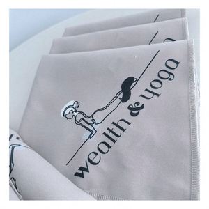 Serviette de sport compacte double face en polaire, légère, en microfibre, séchage rapide pour les voyages et le fitness - Product Image 1