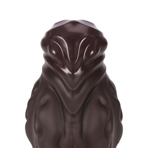 Plug anal en silicone noir surdimensionné et épais, en forme de pénis, pour stimulation de la prostate masculine, avec ouverture pour l'insertion anale - Product Image 5
