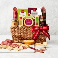 JY Petit Panier Cadeau Vide Chocolat Noix Café Biscuits pour Femmes Vacances Pâques Fête des Mères Osier Cadeau Panier avec Poignée