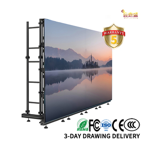 Pantalla de publicidad de pared de vídeo a prueba de agua, Panel de señales, cartelera electrónica, señalización Digital, publicidad de TV, pantalla LED 3D, pantalla para exteriores - Product Image 1