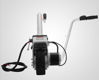 Chariot électrique pour remorque en acier, capacité 5000 lb, 12 V, hauteur réglable, 12 m, pour déplacer remorques, camping-cars, bateaux