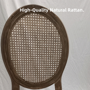 Bán Buôn Gỗ Tự Nhiên Ghế Khách Sạn Mía Trở Lại <span class=keywords><strong>Wicker</strong></span> Mây Ghế Stackable Ăn Ăn Cưới Louis Ghế Cho Các Sự Kiện Ngoài Trời Đảng - Product Image 6