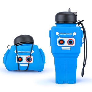 Bouteille d'eau personnalisable, avec dessin animé, pour enfants écoliers, 1 pièce, nouveau Design - Product Image 5
