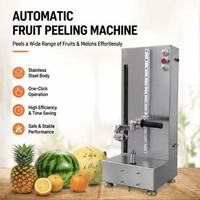 Automatische fruitenschilmachine, commerciële multifunctionele schiller voor watermeloen, pompoen, wintermeloen, Hami-meloen, papaya