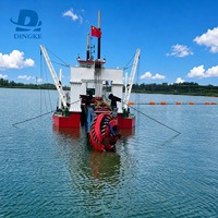 Pompa Gearbox Mesin Diesel Efisiensi Tinggi untuk Kapal Penyedot Pasir Tipe Hisap Jet Kapasitas Besar, Digunakan pada Kapal dengan Kecepatan 150-300m/jam, Merek DINGKE