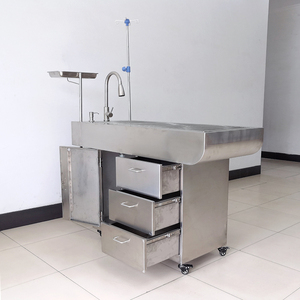Mesa de Trabajo Veterinaria Multiusos EURVET con Doble Salida de Agua para <span class=keywords><strong>Centro</strong></span> Médico <span class=keywords><strong>Animal</strong></span> - Product Image 4