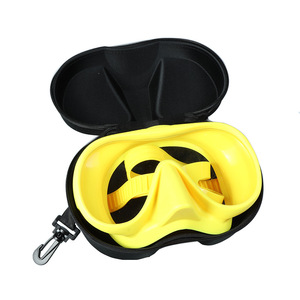 Étui pour masque de plongée EVA, fermeture éclair noire, protection et rangement pour équipement de plongée en apnée - Product Image 1