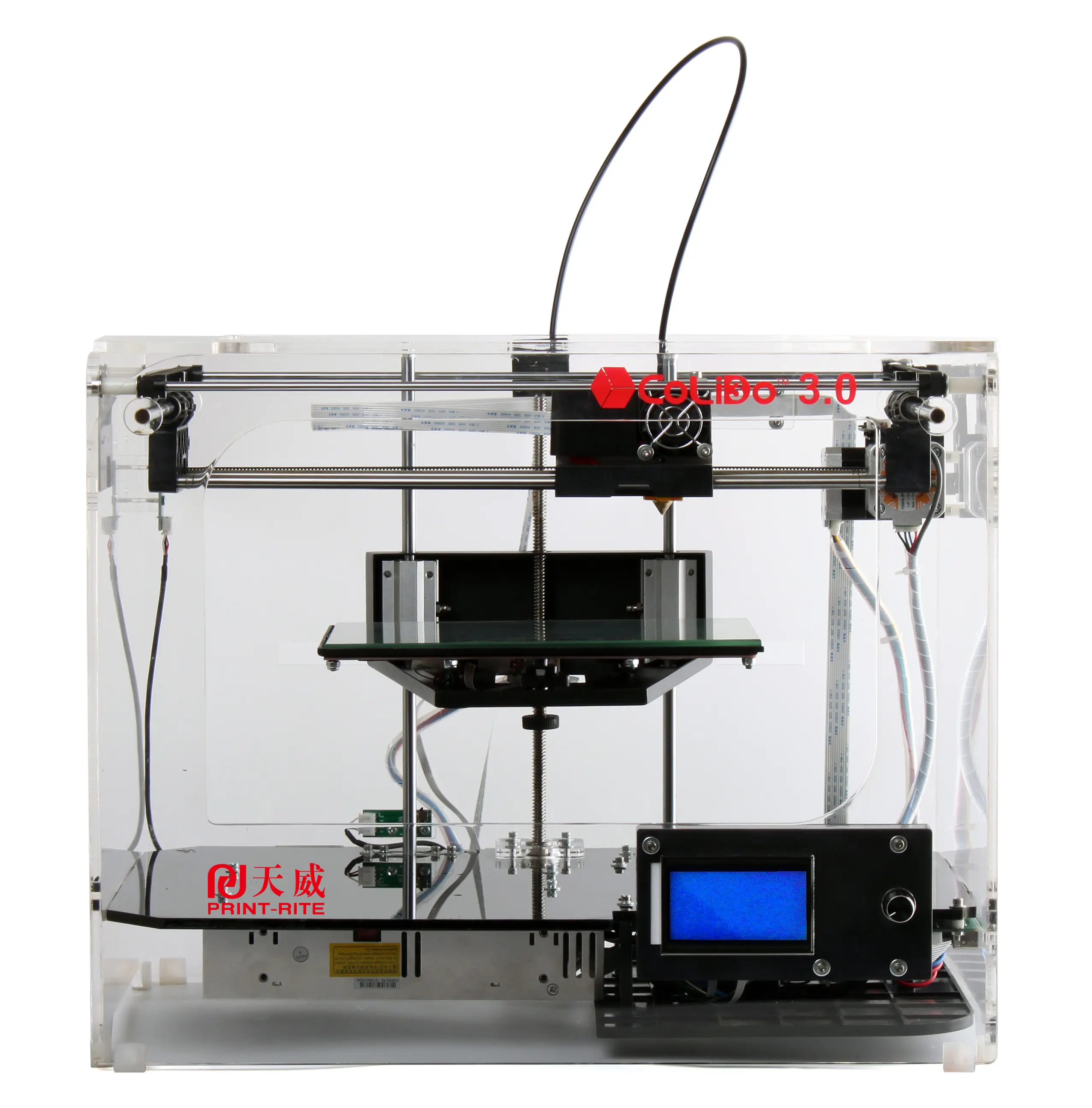 Ultra-Silent FDM CoLiDo 3.0 Transparent Printer With Nozzle