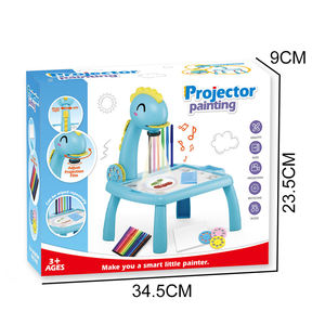 Stok Tersedia Led Papan Proyeksi Lukisan Meja Gambar Mainan Proyektor Plastik Lukisan Mainan - Product Image 6