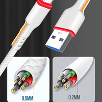 Kabel USB C Tipe C Pd Pengisian Cepat 8 Pin L Kabel Data Micro USB Kabel Tipe C Kabel Pengisian Daya