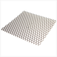 Malla Expandida de Acero Inoxidable Plana para Pisos, Plataformas, Protección de Ventanas y Rejillas Protectoras, Galvanizada en Caliente