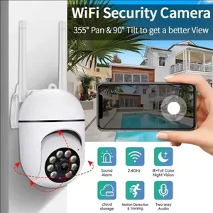 Telecamera di Sicurezza IP WiFi da Esterno Full HD con Sensore CMOS 3MP, Rilevamento Umano, Visione Notturna <span class=keywords><strong>e</strong></span> Audio per <span class=keywords><strong>Sorveglianza</strong></span> - Product Image 1