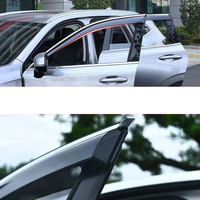 Protector de visera para ventana de coche, protección para Honda City Grace 2009 2010 2011 2012 2013 2014, accesorios, Kits para automóviles, estilo Exterior