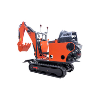 Mini-excavatrice portable la plus petite, mini-bagger, excavatrice à vendre, prix 0,8T