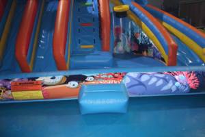 Toboggan aquatique gonflable le plus populaire, château gonflable avec toboggan aquatique pour enfants, toboggan aquatique gonflable à vendre - Product Image 5