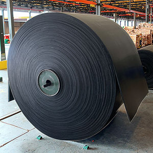 EP1000/4 düz PVC konveyör bant 10mm kalın ısı aşınmaya dayanıklı perakende gıda madencilik endüstrileri için ayarlanabilir deri kauçuk - Product Image 1