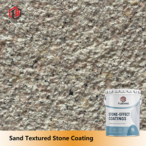 Revestimiento de Pared con Efecto Granito, Pintura Imitación Piedra a Base de Agua para Exteriores, Revestimiento Decorativo para Fachadas de Edificios - Product Image 1