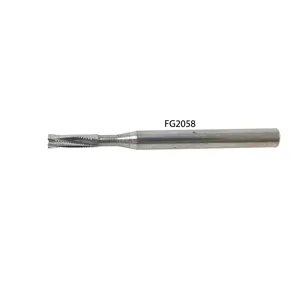 Dentista dentes metal corte perfuração broca FG 2058 1.2mm cabeça FG carboneto broca