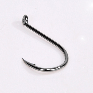 Amo da pesca Aohu Scoundrel Hook in acciaio ad alto tenore di carbonio, doppio per pugnalata posteriore, 30, per la pesca in mare di sturioni - Product Image 1