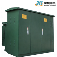 Poste de distribution compact industriel triphasé 500 kVA 1000 kVA 10 kV de type conteneur mobile pour distribution d'énergie