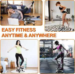 เครื่องเดินออกกำลังกายแบบพกพา Sport Fitness Mini Twister พร้อมเครื่องปีนคาร์ดิโอและเครื่องเดินขึ้นบันได - Product Image 4