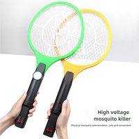JZ Huishoudelijke LED Anti-Muggenlamp Oplaadbaar Ecologisch Vliegenvanger Insectenverdelger ABS Elektrische Vliegenmepper Batterijen