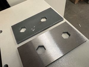 CE tấm kim loại Máy chà nhám Máy đánh bóng Máy deburring cho thép không gỉ - Product Image 3