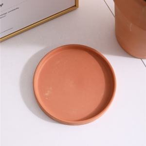 Pot de fleurs rond classique en <span class=keywords><strong>terre</strong></span> <span class=keywords><strong>cuite</strong></span> rouge pour plantes vertes de balcon - Product Image 5
