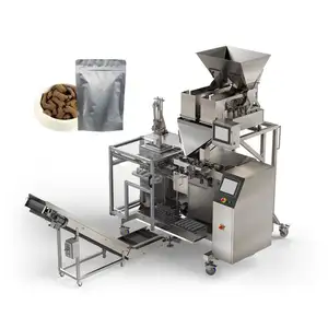 Machines d'emballage de café de céréales alimentaires Feuilles de thé horizontales personnalisées Noix grillées Machines de scellage chinoises 5 - 60 sacs/min