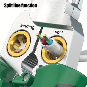 2025 Hot Selling 7 in 1 Elektrischer Tests tift Abisolierzange Elektriker Test Bleistift Abisolierzange Elektriker zange - Product Image 5