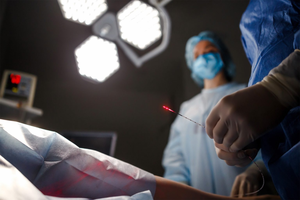 Produk baru SMA905 600um Evlt Evla serat kerucut Radial optik bedah dengan penanda garis hitam 3M endoskopi varises - Product Image 6