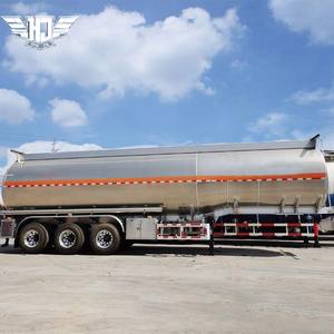 Características de seguridad avanzadas El más nuevo remolque de transporte de gasolina diésel de gran volumen Semirremolque de tanque de combustible de acero - Product Image 6