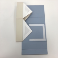 Boîtes cadeaux magnétiques pliables avec couvercle supérieur et base inférieure, boîte rigide pliable en carton magnétique, emballage en papier, boîte dure personnalisée