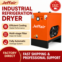 Sécheur d'air réfrigéré 8,6-25m³/min, sécheur d'air comprimé à purge automatique pour usine de soufflage de bouteilles PET