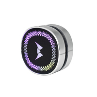 Portable dent Mini haut-parleur RGB LED éclairage sans fil TWS fonction basse Audio musique alimenté par batterie dent Mini haut-parleur