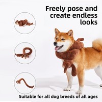 Jouet pour chien en peluche extra long de 1 mètre, résistant aux morsures, couineur interactif, compagnon sonore pour chiens