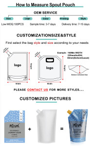 Pochettes souples à bec verseur de 100 ml et 200 ml pour enfants – Emballage durable pour smoothies, jus et mélanges de céréales pour bébés - Product Image 6